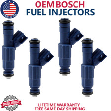 X4 Oem Bosch Fuel Injectors For 2005 2006 2007 Ford Focus 2.0l I4 0280156162