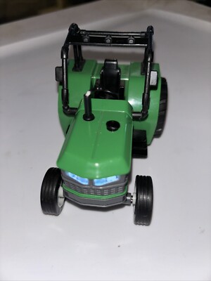Green John Deere Driven Farm Tractor Lights & Sound Toy Car Vehicle 5.5''L