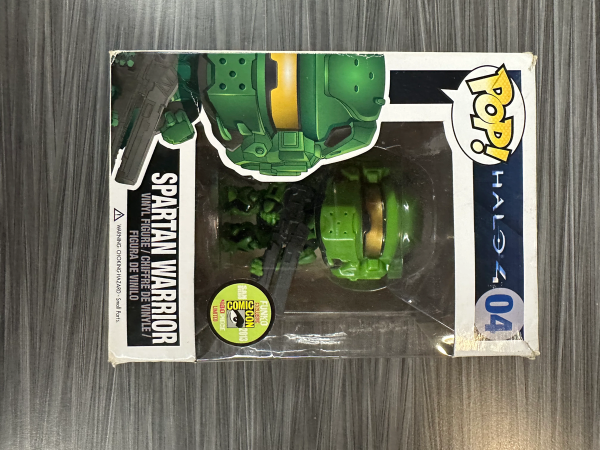 アメコミ Funko POP! Halo 4 Spartan Warrior 2 480 Funko POP! Halo 4: Spartan Warrior (2013 SDCC)(480 PCS)(Damaged