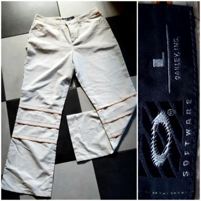 Oakley Lightweight Golf Pants RN# 96548 CA# 35460 Light Beige
