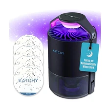 Katchy Midnight Indoor Insect Trap – Auto/Manual Mode – Blue Light .