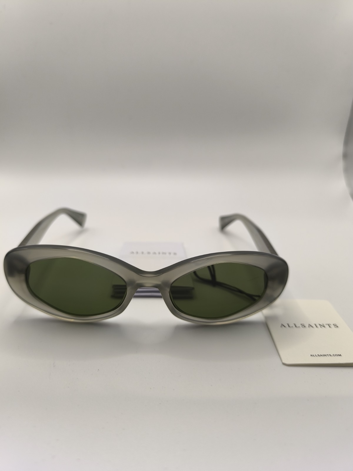 AllSaints Brand New RRP  £135 Carolyn Grey Khaki Designer Sunglasses image 3