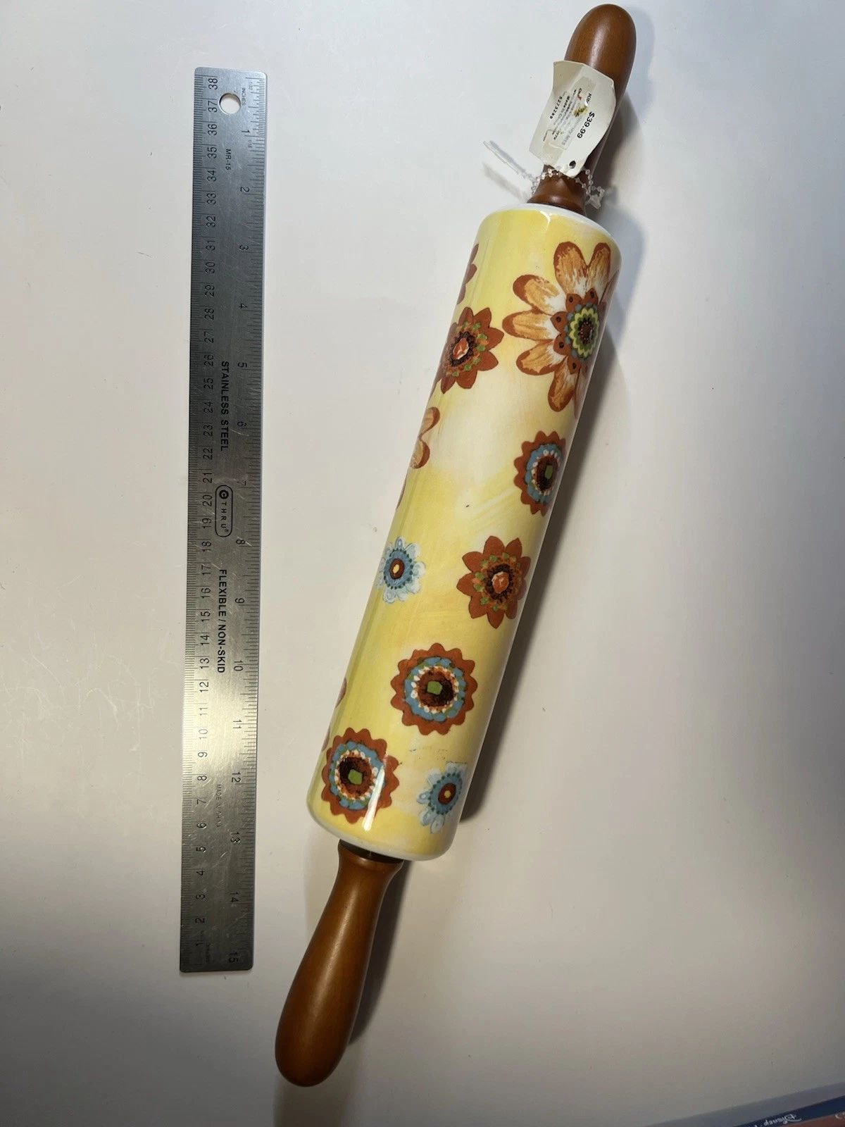 Certified International ceramic rolling pin