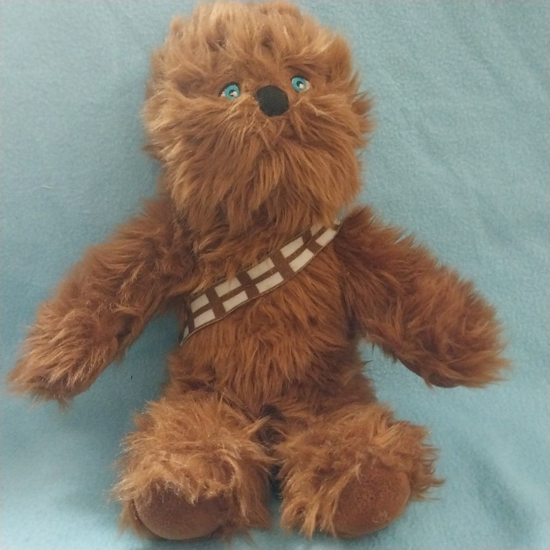 Star Wars Chewbacca 13" Furry Stuffed Animal Plush Northwest Co. Tag Removed 
