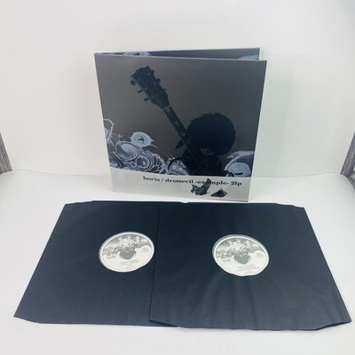 Boris   Dronevil -Example- (Gun Metal Grey Marble) 2xLP Vinyl Record 20th Ann NM