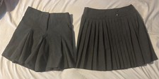 Girls Grey School Uniform Skirt Bundle 5-6