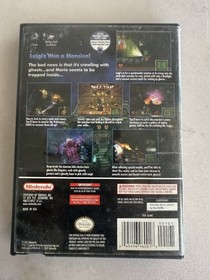 Luigi's Mansion Black Label (Nintendo GameCube) No Manual. Tested