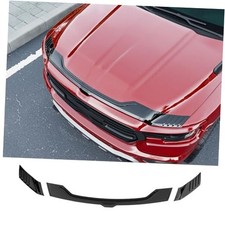 Hood Deflector Compatible with 2019-2026 Dodge Ram 1500 Hood Glossy Black