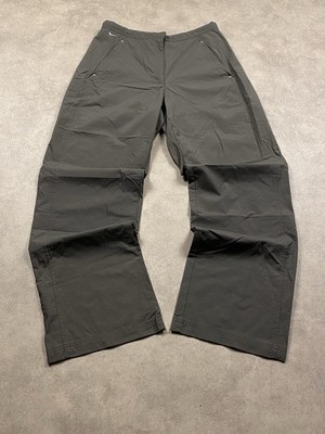 Nike Trackpants L Grau Open Leg Swoosh Techwear (00112)