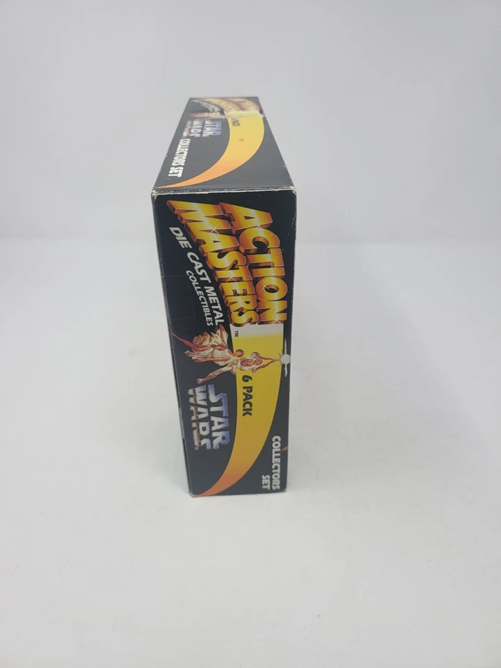 Paquete de 6 mini figuras de metal fundido a presión Star Wars Action Masters 1994 Kenner Foto 3 de 4