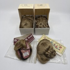 Doll Wig Lot 4 Blonde 9 - 10 Teeny Weenie Geneva Candi M-300 New with Tags Boxes