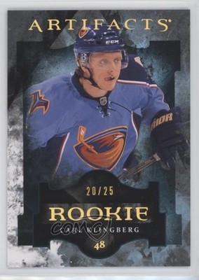 2011 Upper Deck Artifacts Gold Spectrum 20/25 Carl Klingberg #200 Rookie RC e1o
