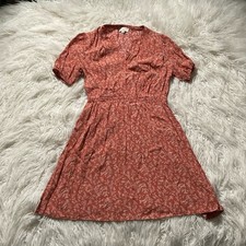 Loft V-neck Floral Summer Dress