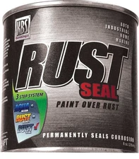 KBS RustSeal; Rust Preventive Corrosion Barrier Coating; Gloss Black; 8 OZ.
