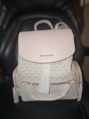 Michael Kors Backpack Jet Set Mk Logo Large Chain Backpack NWOT