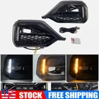 For 2022 2023 Subaru WRX STI sequential LED Turn Signal DRL Fog Bezel Light Pair