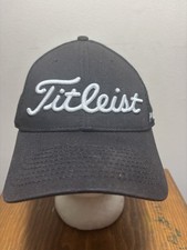 Titleist FootJoy Pro V1 Black Golf Hat Size Medium / Large By New Era