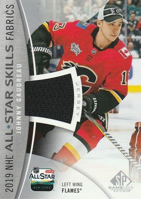 2019-20 SP Game Used '19 All Star Skills Fabrics #AS-JG Johnny Gaudreau