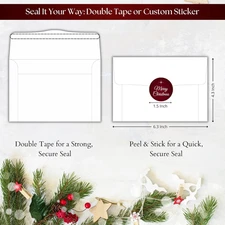 24 Pack Religious Christmas Cards with Envelopes, Boxed Assorted Nativity Sce...