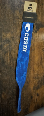 Costa Del Mar Neoprene Retainer (eyeglasses sunglasses strap) New Blue Camo