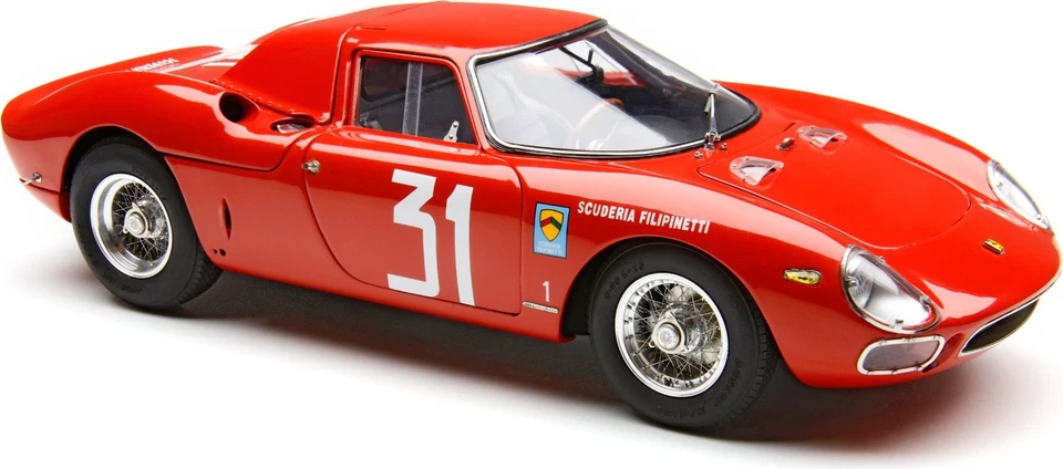 Ferrari 250 LM RHD #31 Winner 1964 Monza N. Vaccarella  in 1:18 scale by CMC - Image 4 of 4