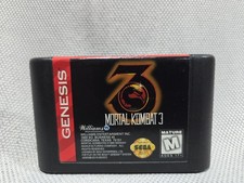 Mortal Kombat 3 (Sega Genesis, 1995) Cartridge Only