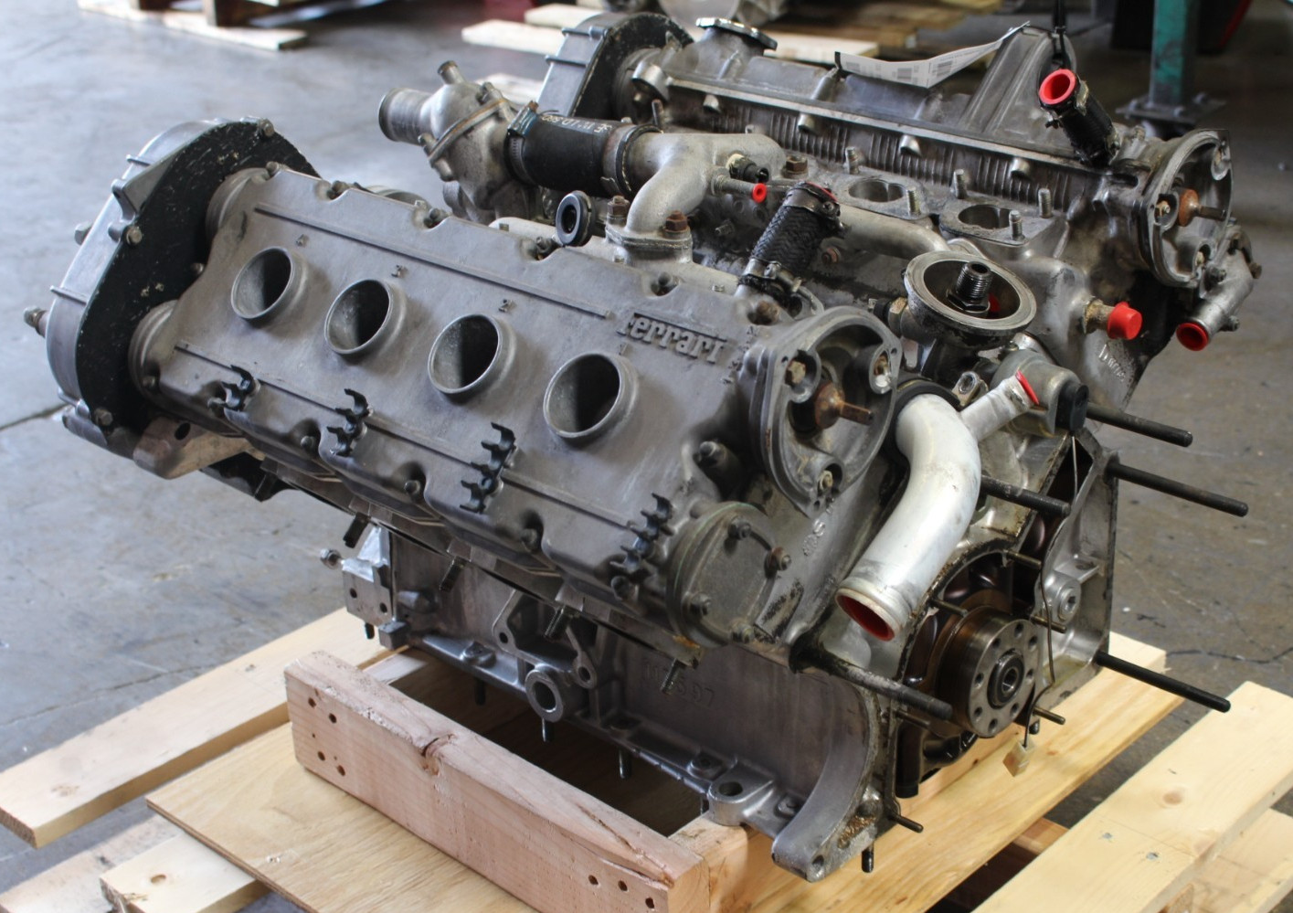 1983 Ferrari 308 QV Euro, Engine / Motor, Long Block, Used, Only 4K Miles