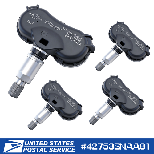 4PCS Tire Pressure 315MHz TPMS Sensor 42753SNAA830 For HONDA CR-Z 2011-2015 - Picture 1 of 10