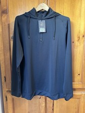 Swannies Vandyke Hoodie Men  s L Women  s XL 1/4 Zip Jacket Pullover Hooded Golf