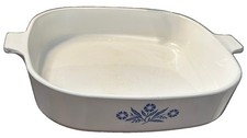 Vintage Corning Ware Blue Cornflower 1 Qt Casserole Dish No Lid