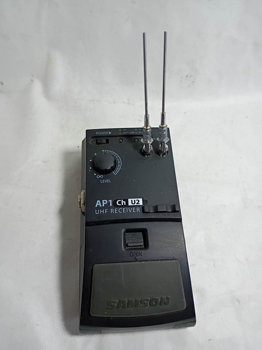 Samson AP1 UHF Wireless Guitar Receiver Ch U2 | eBay