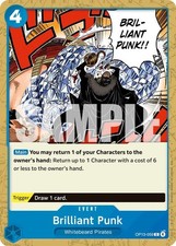 Brilliant Punk OP13-059 C One Piece Carrying On His Will