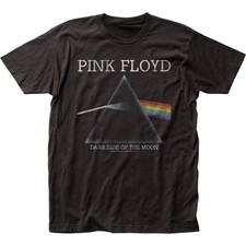 Pink Floyd The Dark Side Of The Moon Distressed Mens T Shirt Music Classic Black