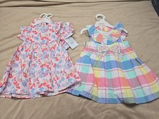 Lot Of 2 Girls Size 12m And 18m Dresses 3 Piece Sets