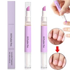 3-In-1Cuticle Oil Pusher Pen, Ceramic Cuticle Oil Cuticle Pusher Nail Oil Pen