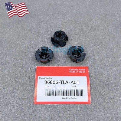 3Pcs Radar Mounting Alignment Clip fits for 2019-2021 Honda CRV Civic Accor