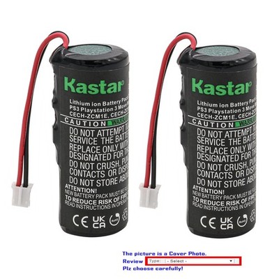 Kastar Battery Replacement for Sony PS3 Move Motion Controller CECH-ZCM1R ZCM1T