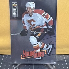 1996-97 Upper Deck UD Young Guns YG Jarome Iginla Rookie Card RC #349 Flames (D). rookie card picture