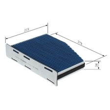 Innenraumfilter Pollenfilter für VW Scirocco 137 3 Sharan 7N1 Tiguan 5N | 24020