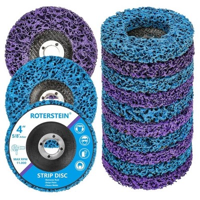 10 Pack Strip Discs Stripping Wheel 4 Inch For Angle Grinder Clean And Remove Pa