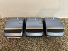 3 Polaroid One 600 Instant Cameras Folding Blue Lot Untested - FREE SHIPPING 