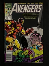 Avengers #326 (1990)-1st appearance Rage, Larry Hama, Paul Ryan
