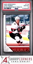 2020 UPPER DECK '05-06 UPPER DECK TRIBUTE #T-92 JOSH NORRIS RC YOUNG GUNS PSA 10