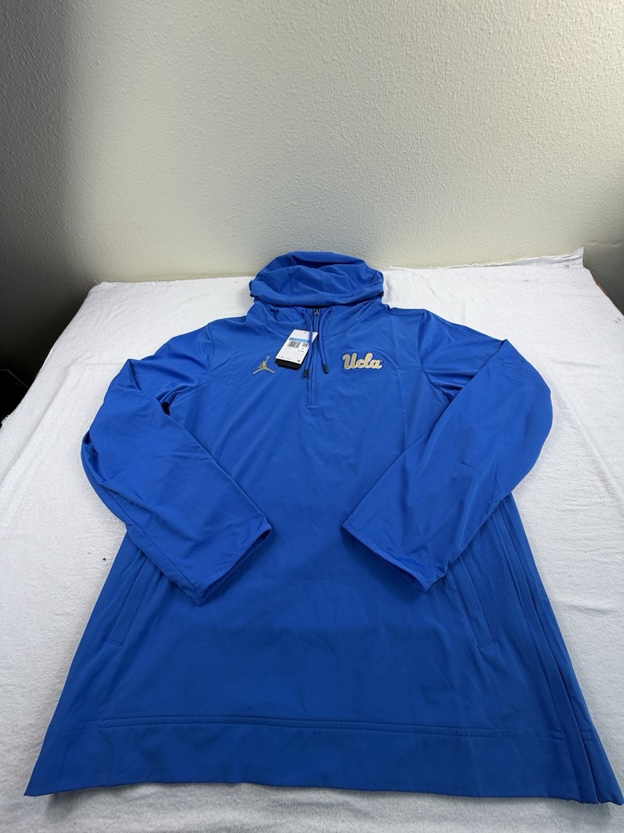  UCLA BEBAN #16 フットボールジャージ XL UCLA Bruins Nike Jordan Blue Football Sideline Woven 1/4 Zip