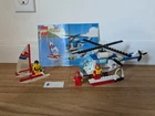 Vintage 1993 Lego System 6342 Beach Rescue Chopper 100% Complete w/Instructions