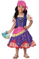 Brand New Darling Gypsy Fortune Teller Girls Toddler Costume