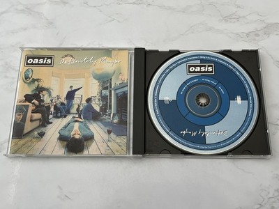Oasis Definitely Maybe CD ORIGINAL 1994 Epic EK 66431 w/Hype Sticker! Supersonic