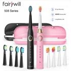 Fairywill Sonic Electric Toothbrush Sonicare Toothbrush Rechargeable Couple set