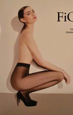 Fiore Diana Classic 20 Den Natural Waist Pantyhose sz 4