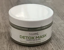 Teami Green Tea Blend Detox Mask - Matcha, Lemon Grass & Clay 6.5 Oz
